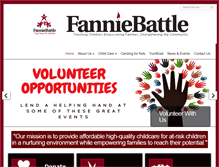 Tablet Screenshot of fanniebattle.org